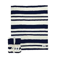 Dallas Cowboys 50" x 60" Cable-Knit Throw Blanket