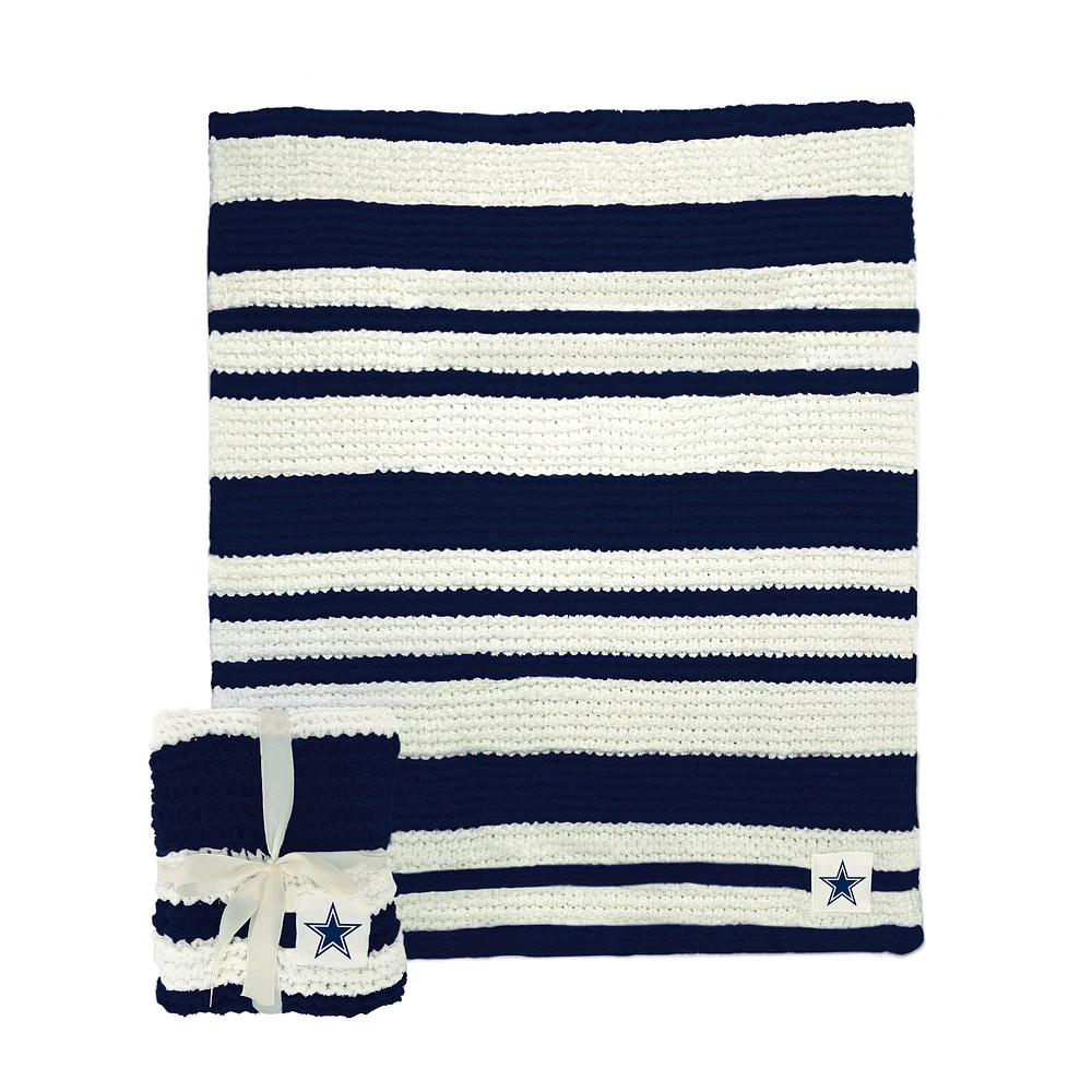 Dallas Cowboys 50" x 60" Cable-Knit Throw Blanket