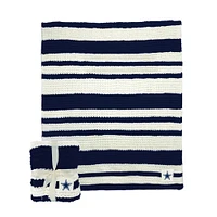 Dallas Cowboys 50" x 60" Cable-Knit Throw Blanket