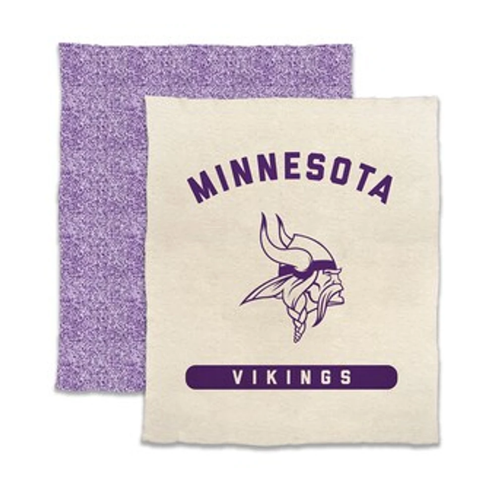 Minnesota Vikings 50” x 60” Luxe Dreams Throw Blanket