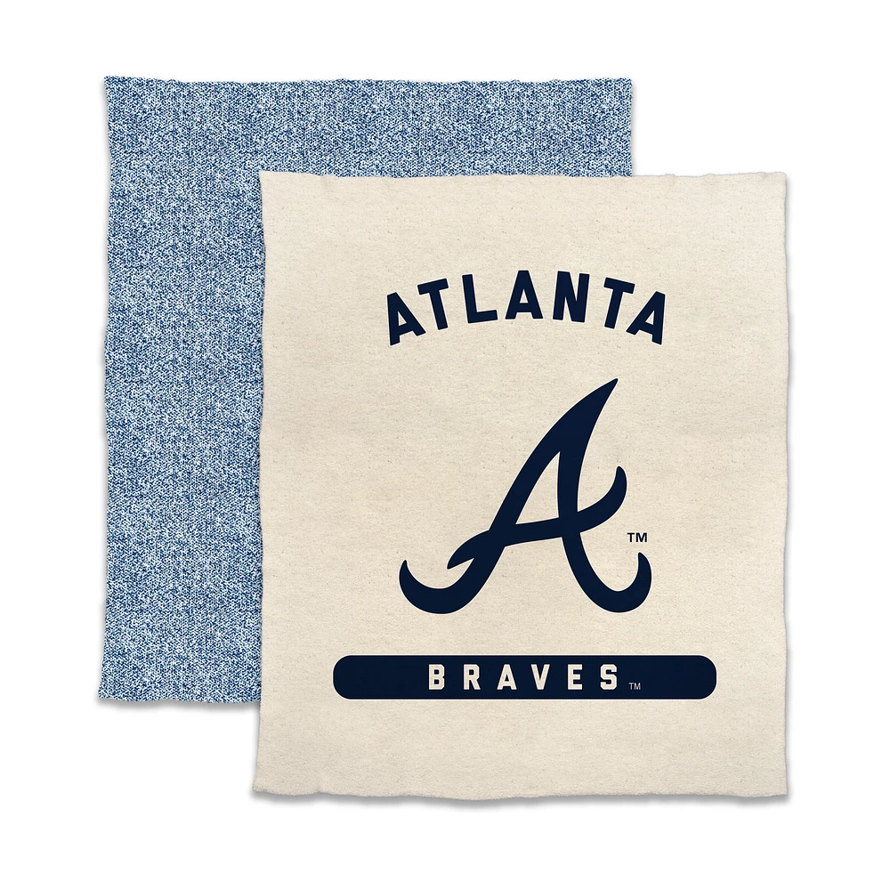 Atlanta Braves 50” x 60” Luxe Dreams Throw Blanket