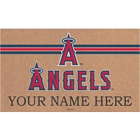 Los Angeles Angels 28" x 16" Personalized Team Logo Outdoor Coir Mat