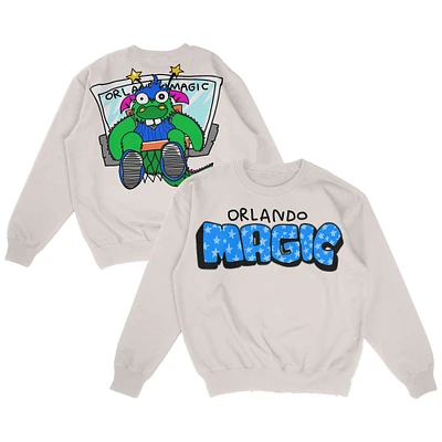 Unisex  Cream Orlando Magic Stuff the Dragon Premium Vintage Pullover Crewneck