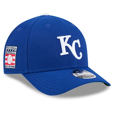 Men's New Era Royal Kansas City Royals Baseball Hall of Fame 9FORTY M-Crown Adjustable Hat