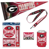 WinCraft Georgia Bulldogs 2024 SEC Football Conference Champions Fan Pack