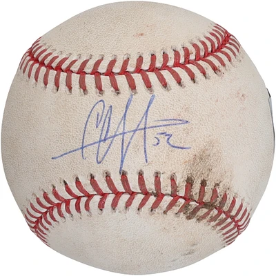 CC Sabathia New York Yankees Autographed Game-Used Baseball from the 2018 MLB Season