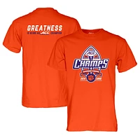 Men's Blue 84 Orange Clemson Tigers 2024 ACC Football Conference Champions Locker Room T-Shirt