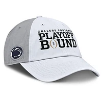 Unisex Nike White/Gray Penn State Nittany Lions 2024 College Football Playoff Club Adjustable Hat