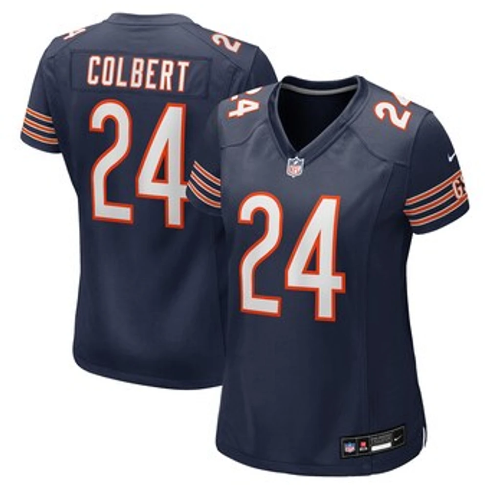 Women's Nike Adrian Colbert  Navy Chicago Bears Team Game Jersey