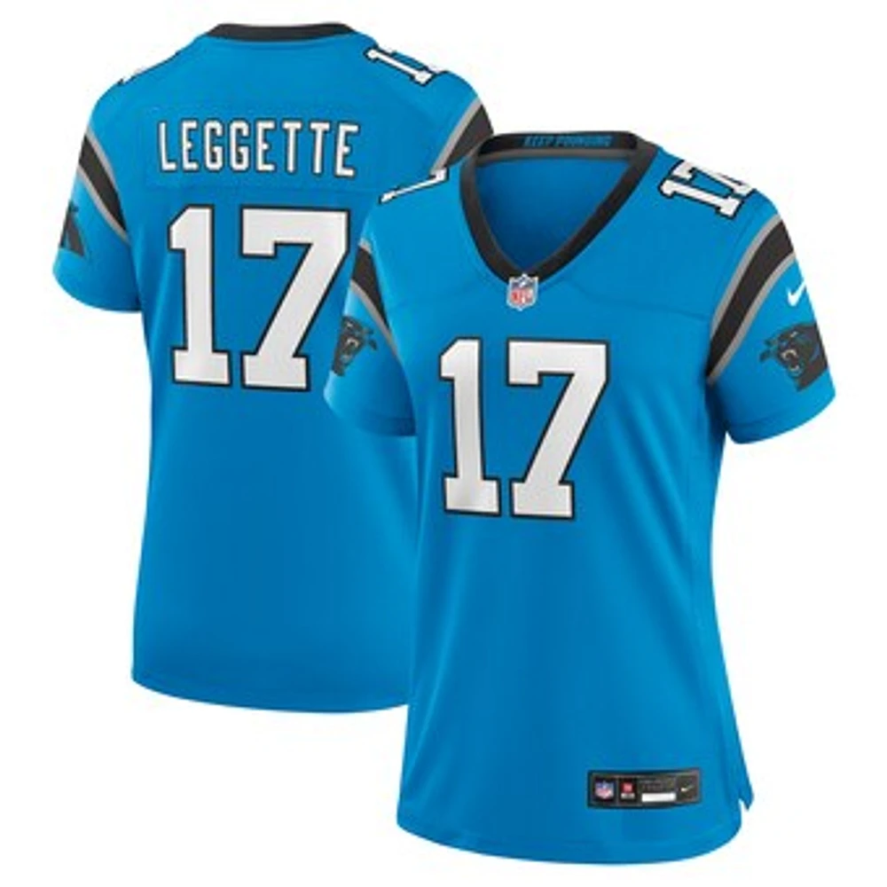 Women's Nike Xavier Legette  Blue Carolina Panthers Alternate Game Jersey