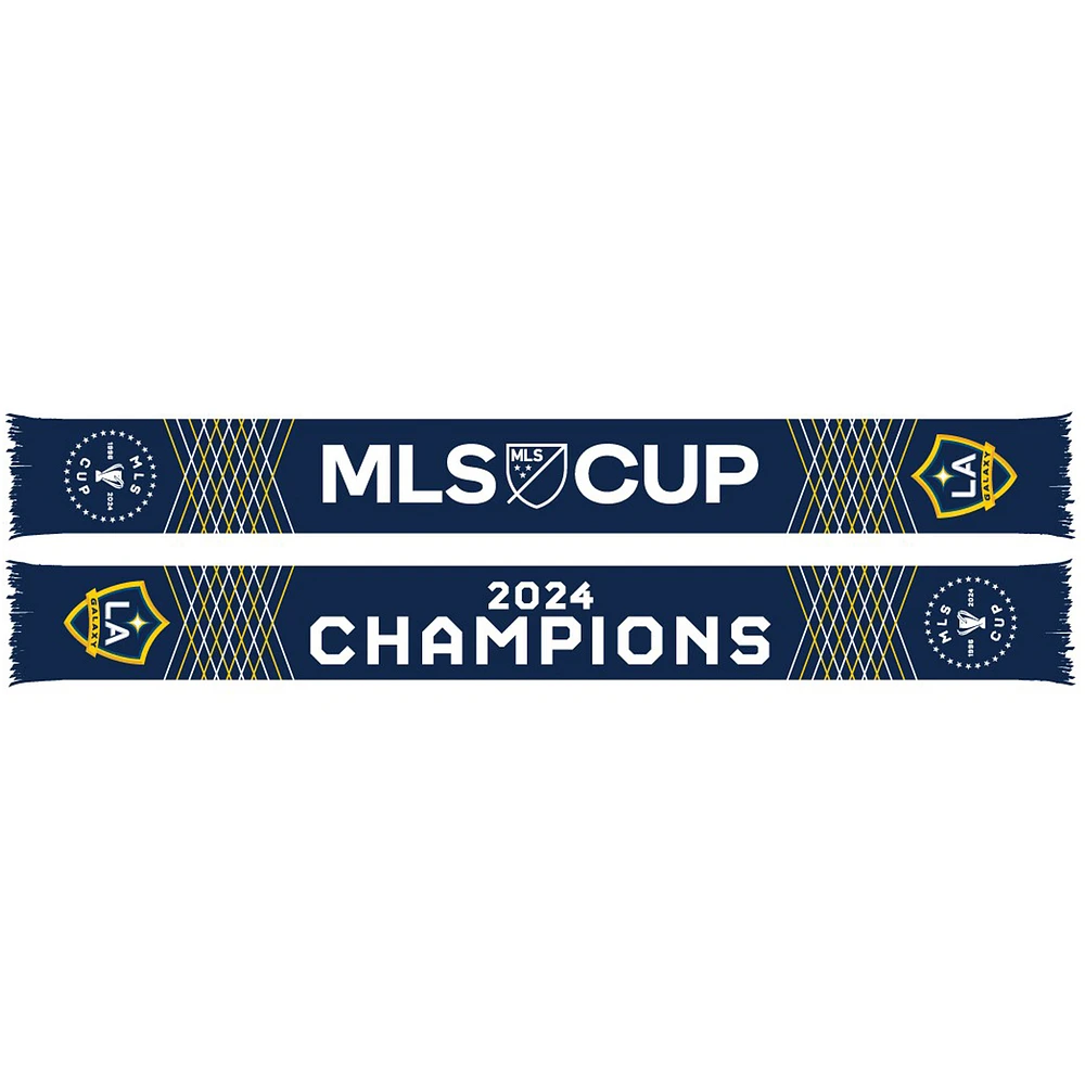 LA Galaxy 2024 MLS Cup Champions Locker Room Scarf