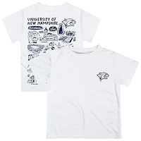 Infant Vive La Fete White New Hampshire Wildcats Impressions Artwork T-Shirt