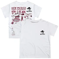 Infant Vive La Fete White New Mexico State Aggies Impressions Artwork T-Shirt