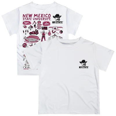Infant Vive La Fete White New Mexico State Aggies Impressions Artwork T-Shirt