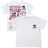 Infant Vive La Fete White New Mexico State Aggies Impressions Artwork T-Shirt