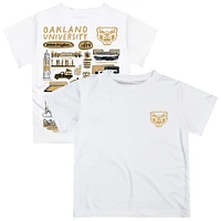 Infant Vive La Fete White Oakland Golden Grizzlies Impressions Artwork T-Shirt