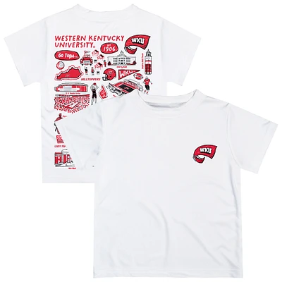 Infant Vive La Fete White Western Kentucky Hilltoppers Impressions Artwork T-Shirt
