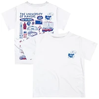 Infant Vive La Fete White Kansas Jayhawks Impressions Artwork T-Shirt