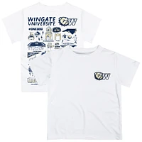 Infant Vive La Fete White Wingate University Bulldogs Impressions Artwork T-Shirt