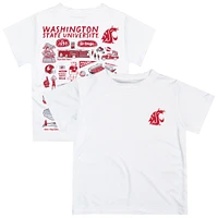 Infant Vive La Fete White Washington State Cougars Impressions Artwork T-Shirt