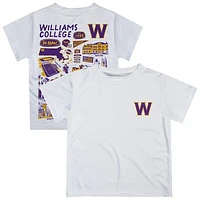 Toddler Vive La Fete  White Williams College Ephs Impressions Artwork T-Shirt
