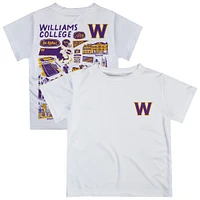 Toddler Vive La Fete  White Williams College Ephs Impressions Artwork T-Shirt