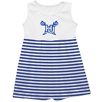 Girls Youth Vive La Fete  Royal Hampton Pirates Striped Tank Top Dress