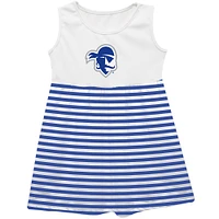 Girls Youth Vive La Fete  Blue Seton Hall Pirates Striped Tank Top Dress