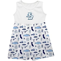 Girls Infant Vive La Fete  White San Diego Toreros Impressions Artwork Tank Top Dress