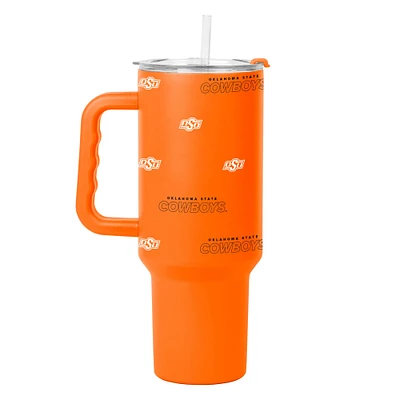 Oklahoma State Cowboys 40oz. Step and Repeat Powder Coat Tumbler