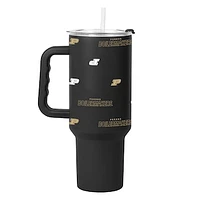 Purdue Boilermakers 40oz. Step and Repeat Powder Coat Tumbler