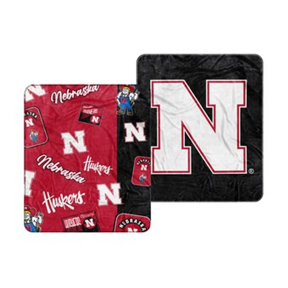 Nebraska Huskers 50” x 60” Dream Weave Throw Blanket