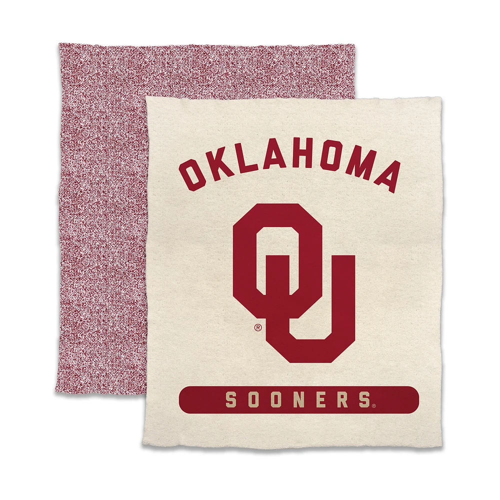 Oklahoma Sooners 50” x 60” Luxe Dreams Throw Blanket