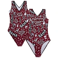 Youth Crimson Alabama Tide Elite Spirit Leotard