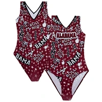 Youth Crimson Alabama Tide Elite Spirit Leotard