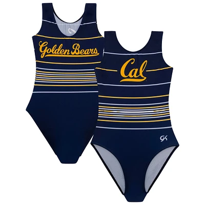 Youth Navy Cal Bears Elite Spirit Leotard