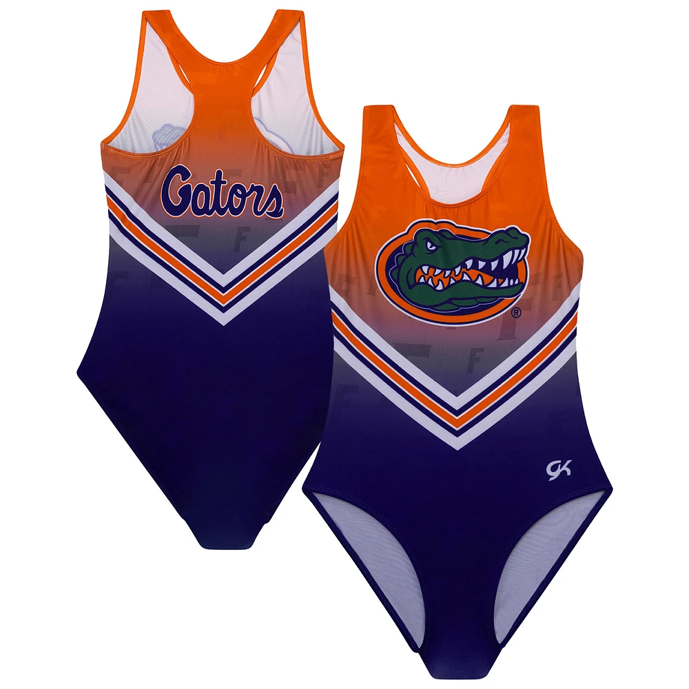 Youth Royal Florida Gators Elite Spirit Leotard