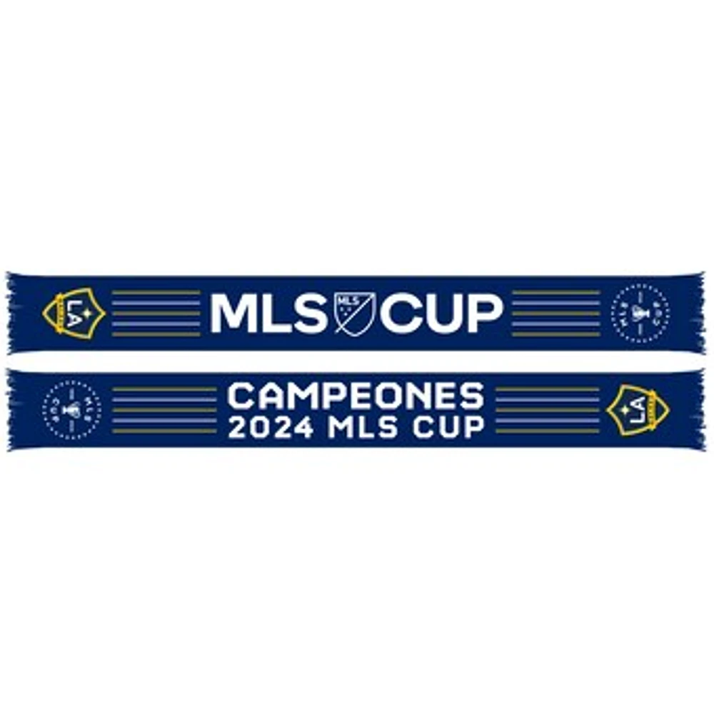 LA Galaxy 2024 MLS Cup Champions Spanish Scarf