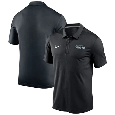 Unisex Nike  Black Toronto Tempo Logo Varsity Polo