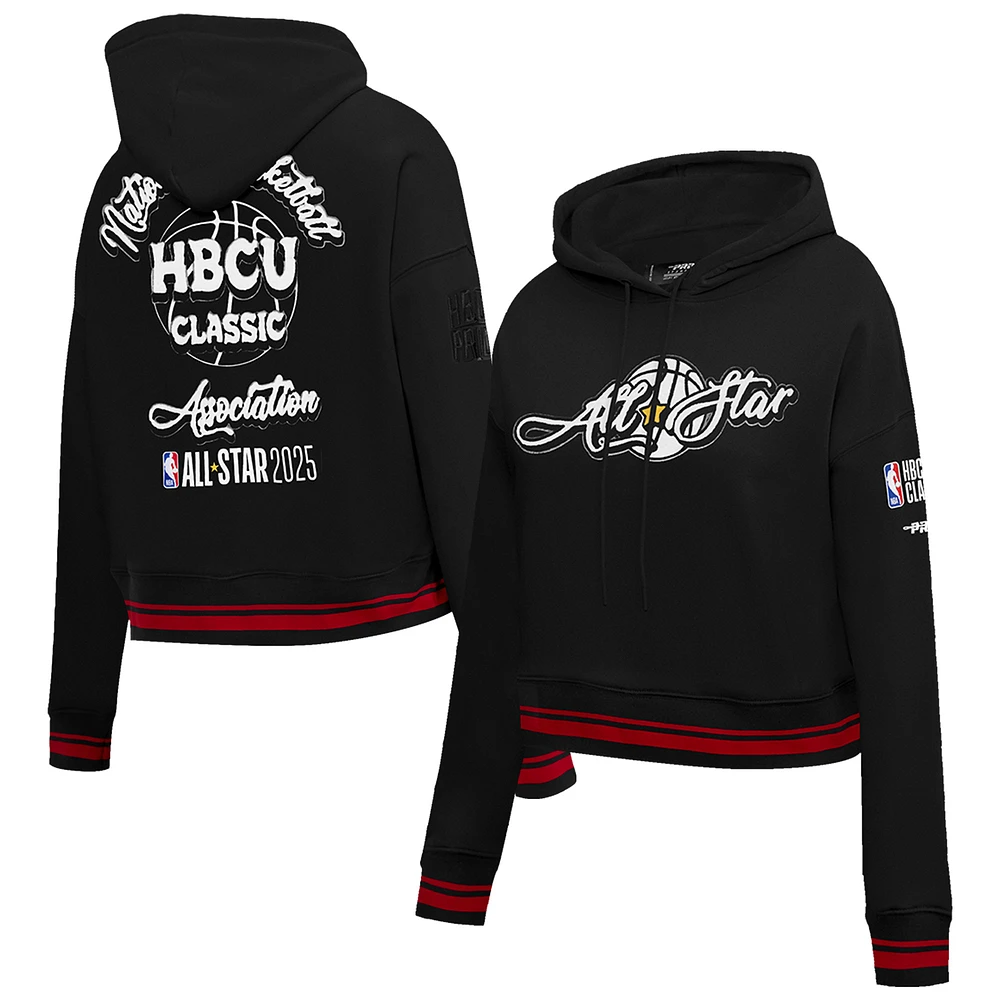 Unisex Pro Standard Black 2025 NBA All-Star Game x HBCU Classic Pullover Hoodie