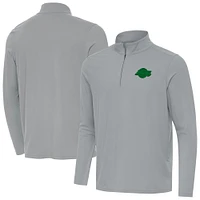 Men's Antigua Los Angeles Lakers St. Patrick's Day Intent Quarter-Zip Jacket