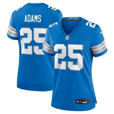 Women's Nike Jamal Adams  Blue Detroit Lions Team Game Jersey