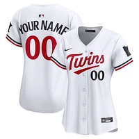 Women's Nike  White Minnesota Twins Home Limited Custom Jersey