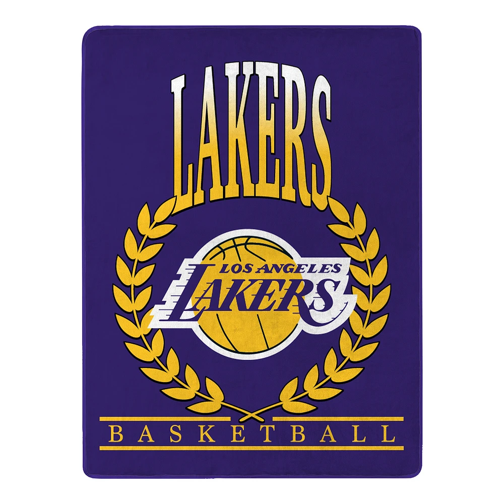The Northwest Group Los Angeles Lakers 46" x 60" Plateau Silk Touch Throw Blanket