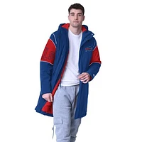 Men's Starter  Royal Buffalo Bills Dynasty Polyfill Stadium Full-Zip Jacket