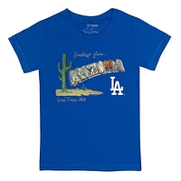 Youth Tiny Turnip Royal Los Angeles Dodgers 2025 Spring Training Cactus League T-Shirt