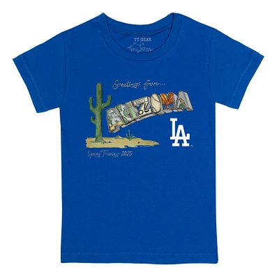 Youth Tiny Turnip Royal Los Angeles Dodgers 2025 Spring Training Cactus League T-Shirt