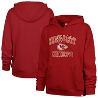 Women's '47  Red Kansas City Chiefs Clarity Naomi Pullover Hoodie