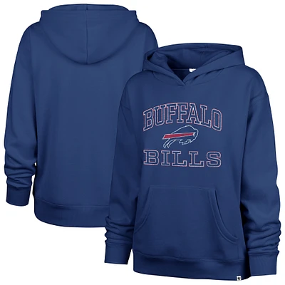 Women's '47  Royal Buffalo Bills Clarity Naomi Pullover Hoodie