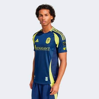 Men's adidas Navy Nashville SC 2025 The Heart Of Kit Authentic Jersey
